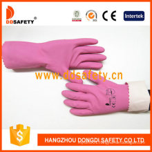 Top Quality Pink Latex Safety Working Gloves Manufacturer